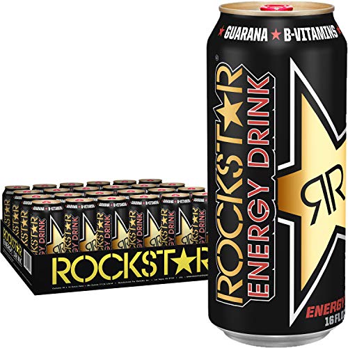 Rockstar Energy Drink, 16 Oz Cans Pack Of 24