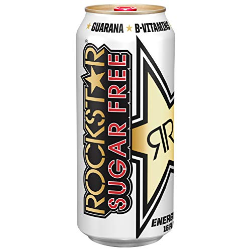 Rockstar Energy Drink, Sugar Free, 16Oz Cans 24 Pack