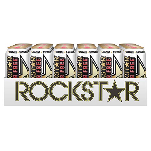 Rockstar Energy Drink, Sugar Free, 16Oz Cans 24 Pack