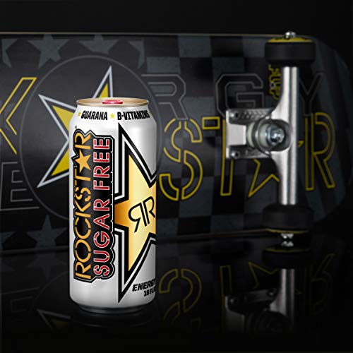 Rockstar Energy Drink, Sugar Free, 16Oz Cans 24 Pack