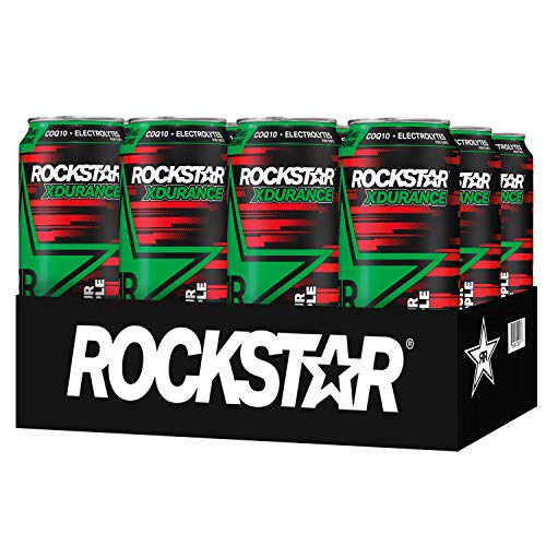 Rockstar Energy Drink Super Green Sugar Coq10 And Electrolytes 1