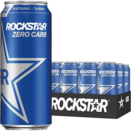 Rockstar Zero Carb 16Oz 12Pk, 12Count