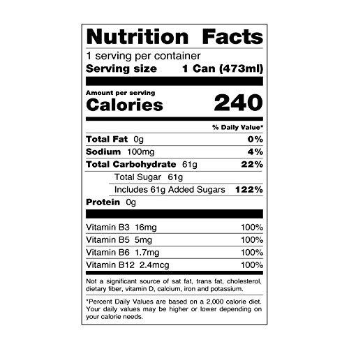 Rockstar Punch Energy Drink, 16 Fl Oz Pack Of 24 Packaging Ma