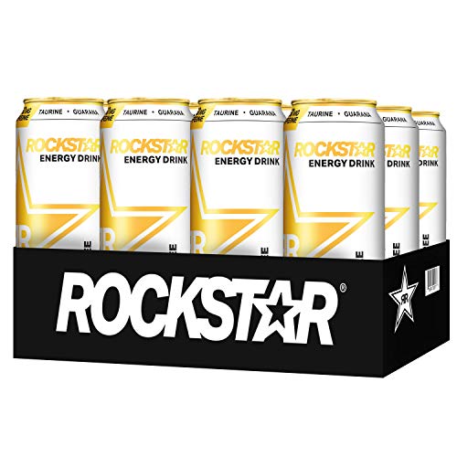 Rockstar Sugar Free Energy Drink, 16Oz Cans 12 Pack Packaging