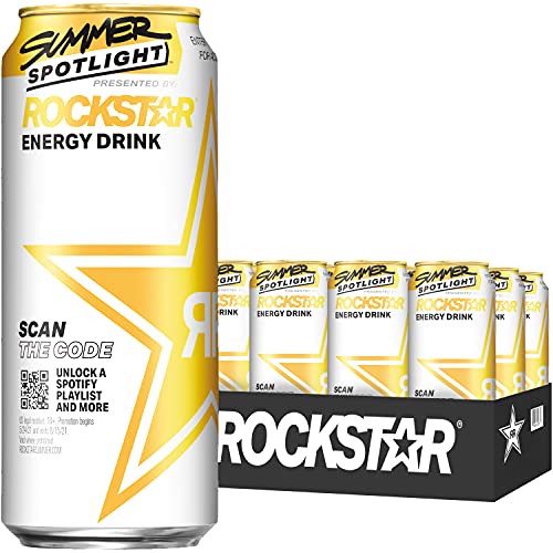 Rockstar Sugar Free Energy Drink, 16Oz Cans 12 Pack Packaging