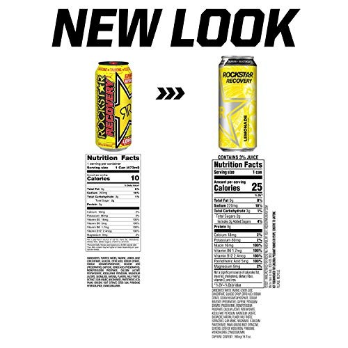 Rockstar Recovery Energy + Hydration Non Carbonated Energy Drink