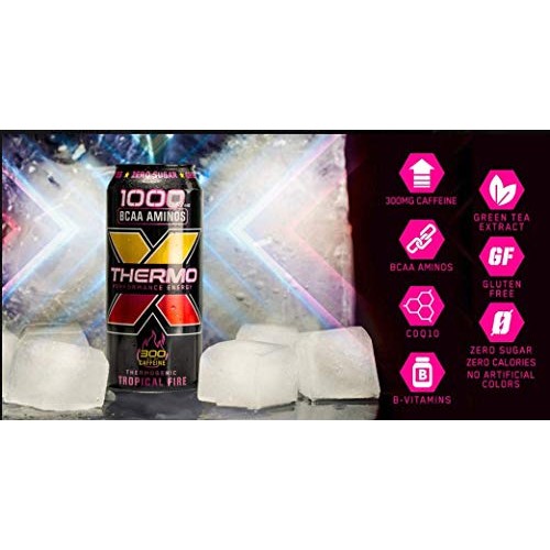 Rockstar Thermo Performance Energy Thermoogenic Energy Drinnks