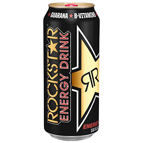 Rockstar Energy Drink, 16-Ounce Cans Pack Of 24