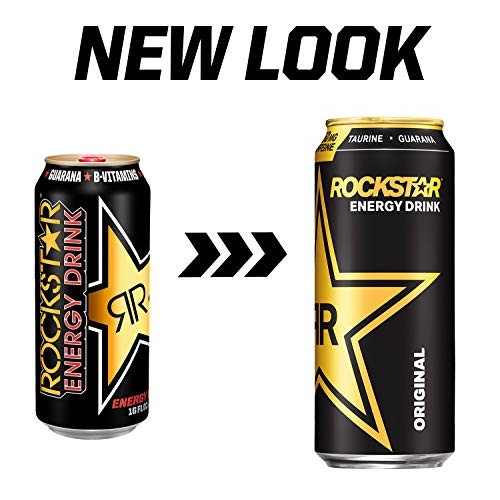 Rockstar Energy Drink, Core 4 Flavor Variety Pack, 16Oz Cans 12