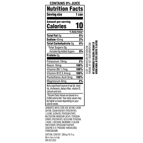 Rockstar Energy Drink With Coq10 And Electrolytes, 300Mg Xduranc