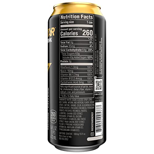 Rockstar Original Energy Drink, With Caffeine And Taurine, 16Oz,