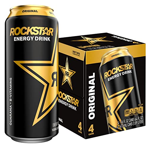 Rockstar Original Energy Drink, With Caffeine And Taurine, 16Oz,