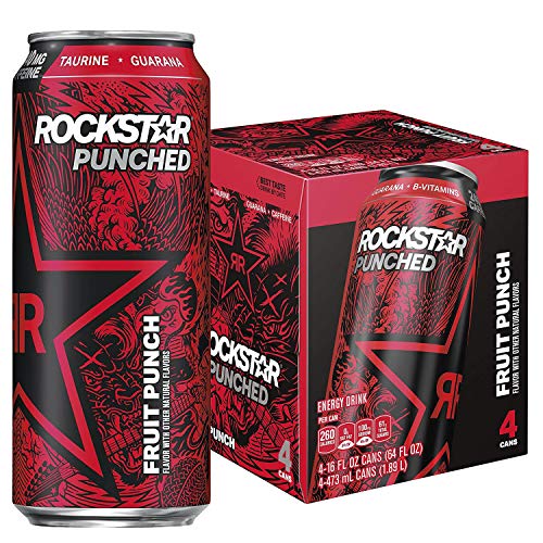 Rockstar Punched, 16 Fl Oz Pack Of 4