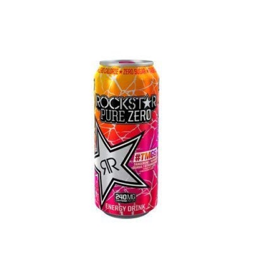 Rockstar Pure Zero Energy Drink - #Tmgs - 16Fl.Oz.Pack Of 12