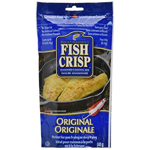 Rocky Madsens Fish Crisp Seasoned Coating Mix Original 340G/12O