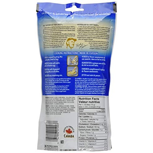 Rocky Madsens Fish Crisp Seasoned Coating Mix Italian Flavour,