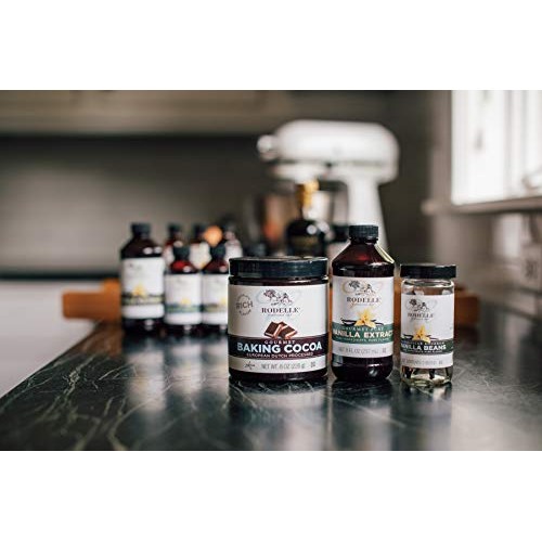 Rodelle Gourmet Baking Cocoa, 8 Ounce