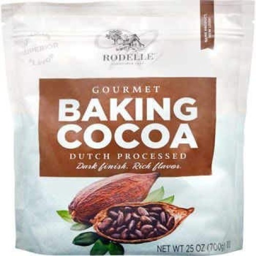 Rodelle Gourmet Baking Cocoa Powder, Dutch Processed, 25 Oz In A