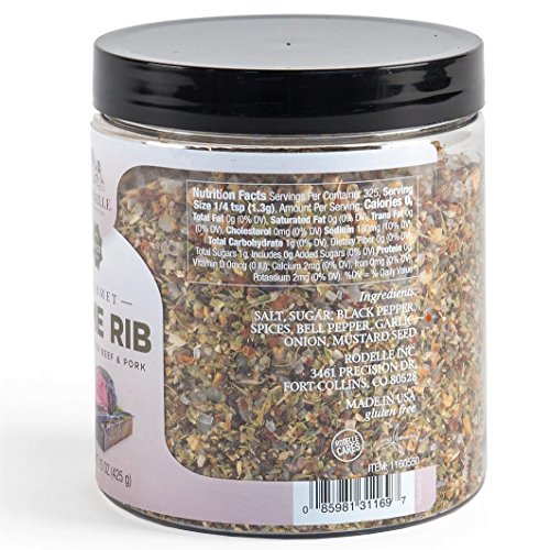 Rodelle Prime Rib Seasoning, 15 Oz