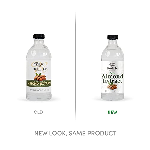 Rodelle Pure Extract, Almond, 16 Oz