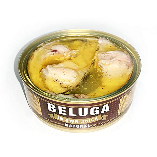 Beluga Sturgeon In Own Juice Natural By Ecofood Pack Of 1 8.5