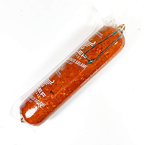 Classic Smoked Salami, Beef & Pork Cervelat Sausage 1.4 lb