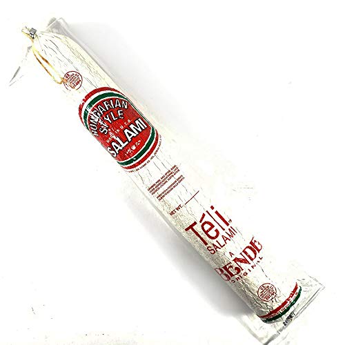 Hungarian Style Brand Salami, Dry Aged Pork Sausage, Teli Long B