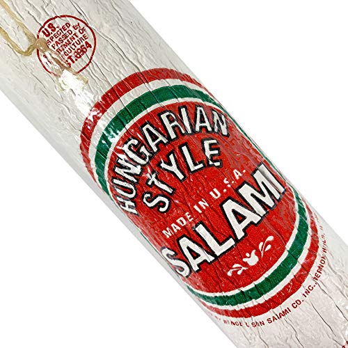 Hungarian Style Brand Salami, Dry Aged Pork Sausage, Teli Long B