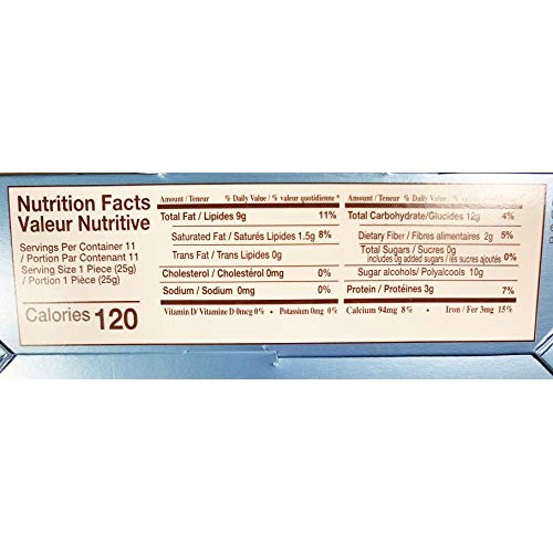 Sesame Halva Snacks, Sugarless Sweets 275 G | 9.7 Oz Pack Of 2