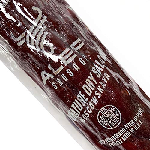 Signature Dry Aged Salami, Beef &Amp; Pork Moscowskaya Sausage 1.5 Lb