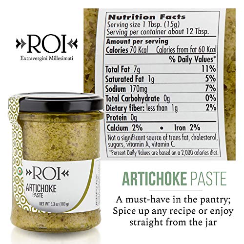 Roi - Crema Di Carciofi - Italian Artichoke Paste - 6.3Oz 180G