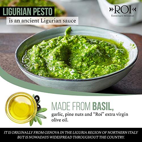 Roi - Imported Italian Ligurian Pesto Sauce 6.3Oz 180G