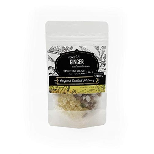 Rokz Spirit Infusion Refill Pouch For Cocktails - Ginger Cardamom