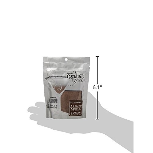 Rokz Design Group Martini Sugar, Chocolate, 5 Ounce