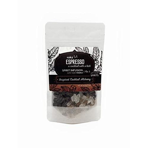 Rokz Design Group Rokz Spirit Infusion Kit For Cocktails, Espres