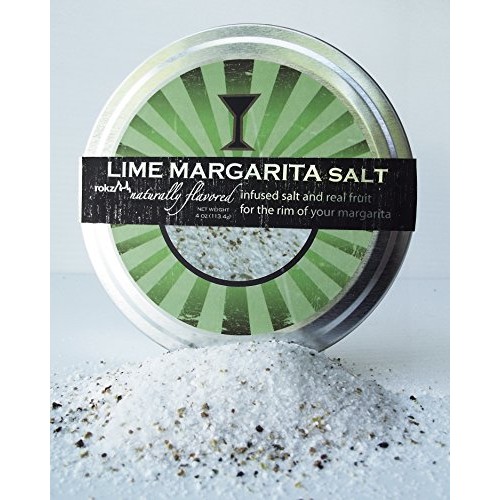 Rokz Lime Margarita Salt Rimmerz, 4 Ounce