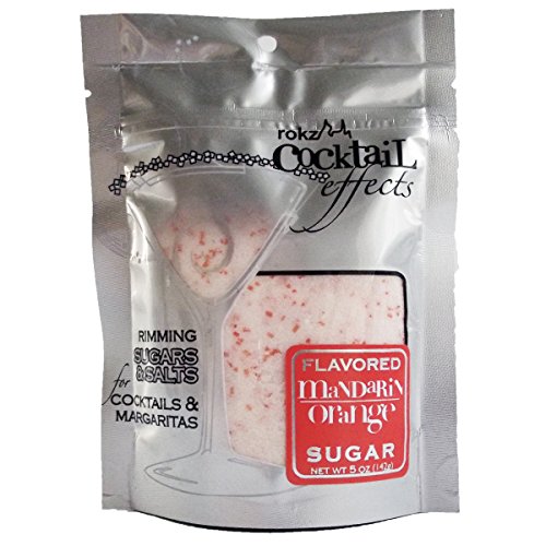 Rokz Mandarin Orange Cocktail Sugar, 5 Ounce