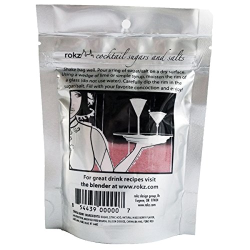 Rokz Triple Berry Cocktail Sugar, 5 Ounce