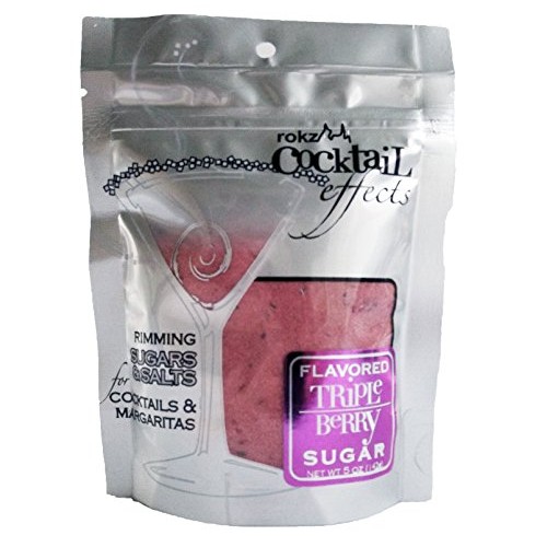 Rokz Triple Berry Cocktail Sugar, 5 Ounce