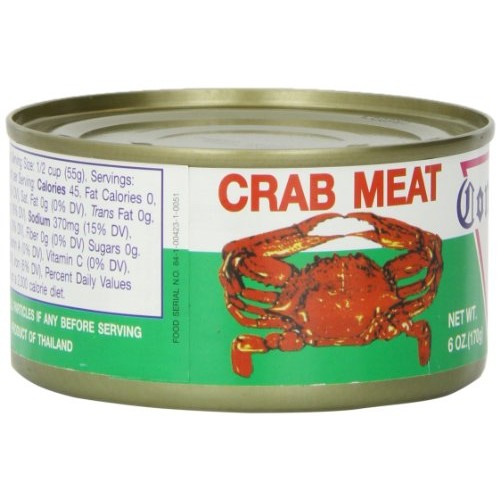 Consul Crab Meat, 6 Ounce Pack Of 6