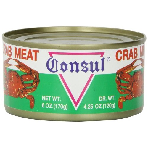 Consul Crab Meat, 6 Ounce Pack Of 6