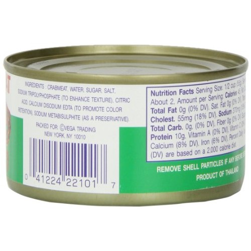 Consul Crab Meat, 6 Ounce Pack Of 6