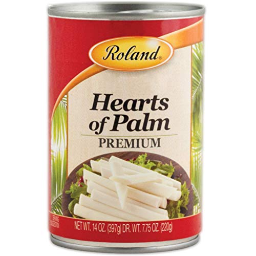 Roland Hearts Of Palm, Premium, 14 Ounce Pack Of 4