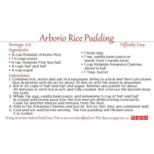 Roland Foods Arborio Rice, Superfino, 11 Pound