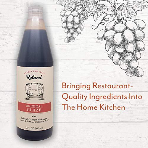 Roland Foods Balsamic Vinegar Glaze Of Modena, 27 Ounce