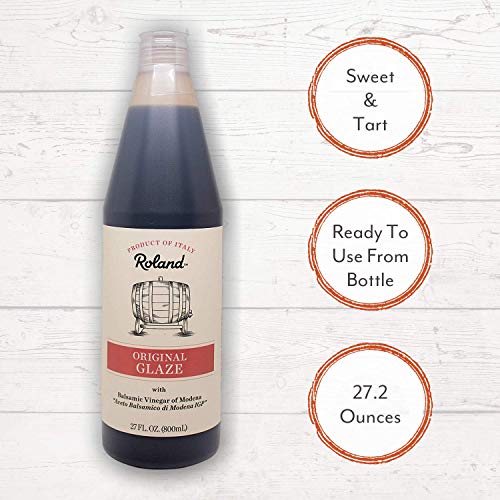 Roland Foods Balsamic Vinegar Glaze Of Modena, 27 Ounce