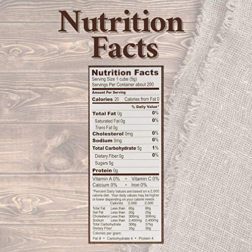 Roland Foods Demerara Rough Cut Brown Sugar Cubes, Sugar in the ...