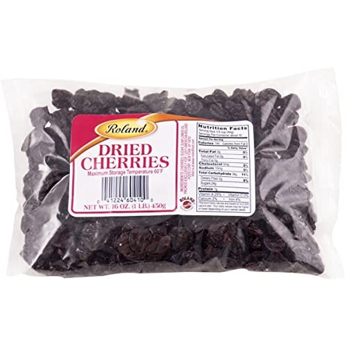 Roland Foods Dried Cherries, Sourced in the USA, 16-Ounce Bag