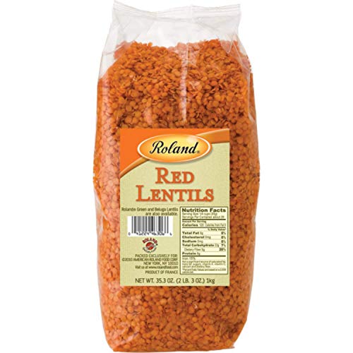 Roland Foods Dried Split Red Lentils, Specialty Imported Food, 3