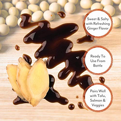 Roland Foods Ginger Soy Glaze, Specialty Imported Food, 12.9-Oun